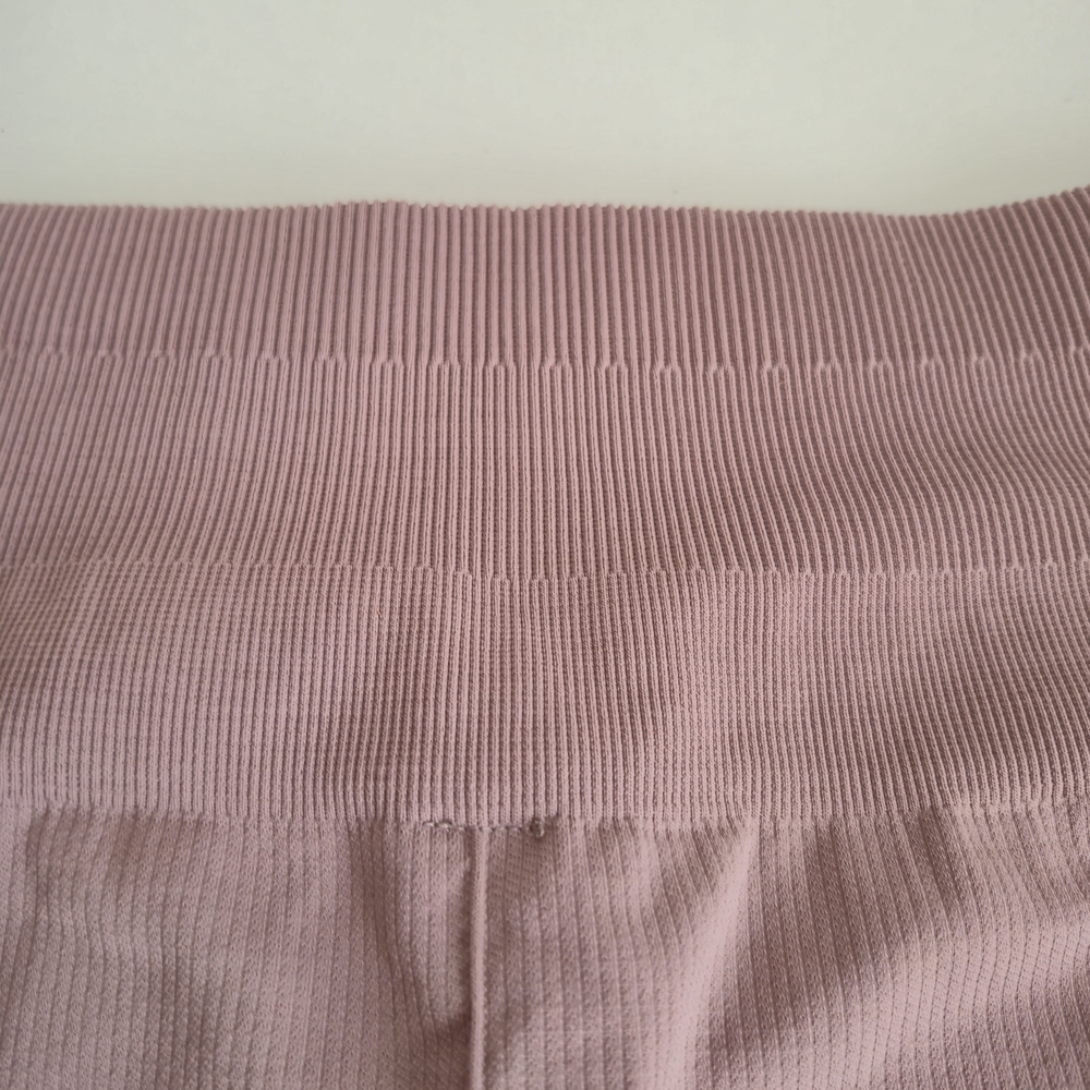 Lululemon Ebb to Street Tight Ruched Crop Leggings Mauve Size 12 - Picture 12 of 14